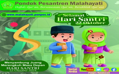 Template Flayer dan Twibbon Hari Santri 2024